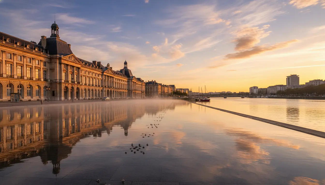 Bordeaux : photo emblématique de la ville