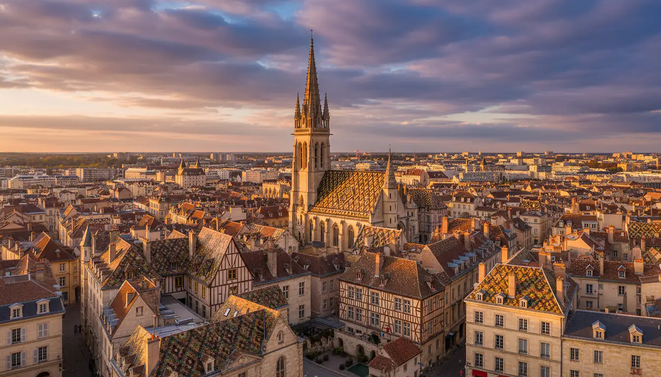 Dijon : photo emblématique de la ville
