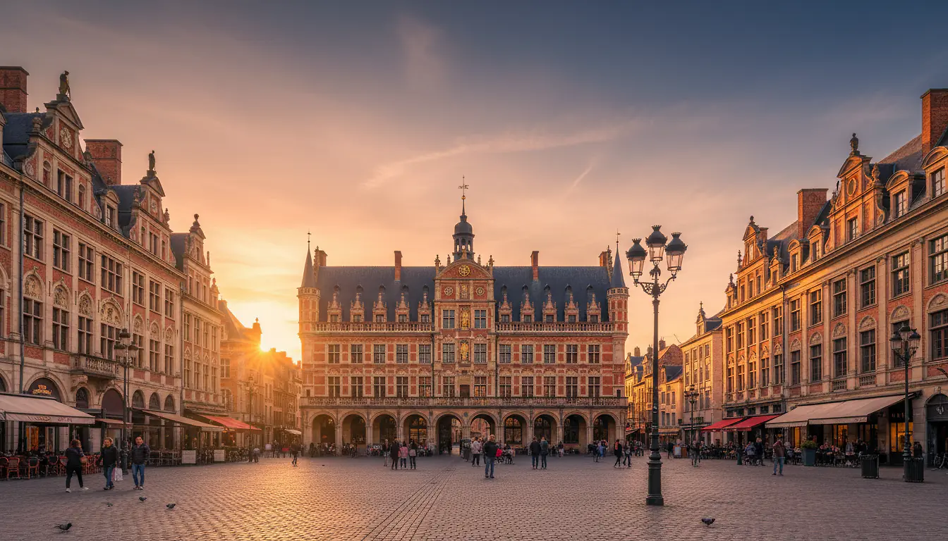 Lille : photo emblématique de la ville