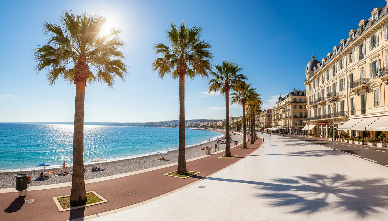Nice : photo emblématique de la ville
