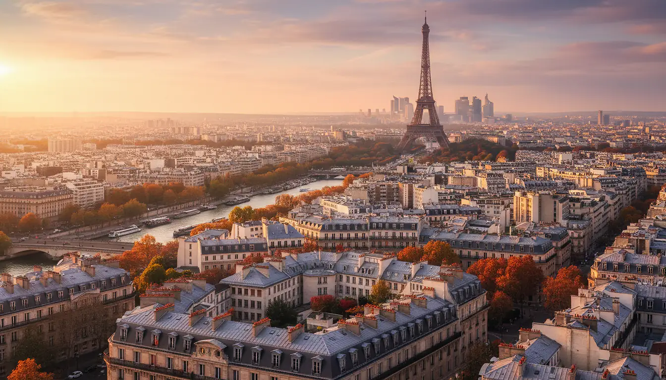 Paris : photo emblématique de la ville